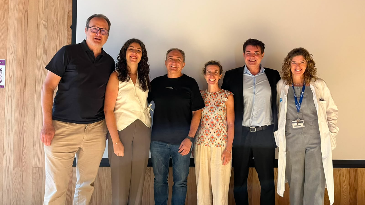 Dr. Àlex Bayés, Dra. Laura Cazurro, Dr. Eduard Gallardo, Dra. Ana Roche, Dr. Emmanuel Roze, Dra. Belén Pérez